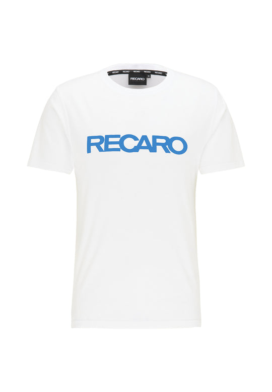 Das T-Shirt Originals RECARO von Recaro_Merch_Daniel ist ein T-Shirt mit normaler Passform aus weicher Baumwolle mit einem kräftigen blauen „RECARO“-Schriftzug auf der Brust.