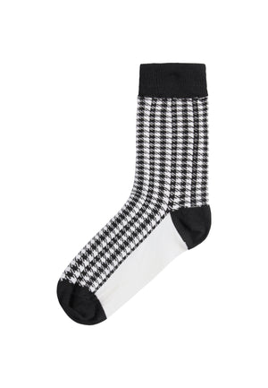 Socken Pepita black
